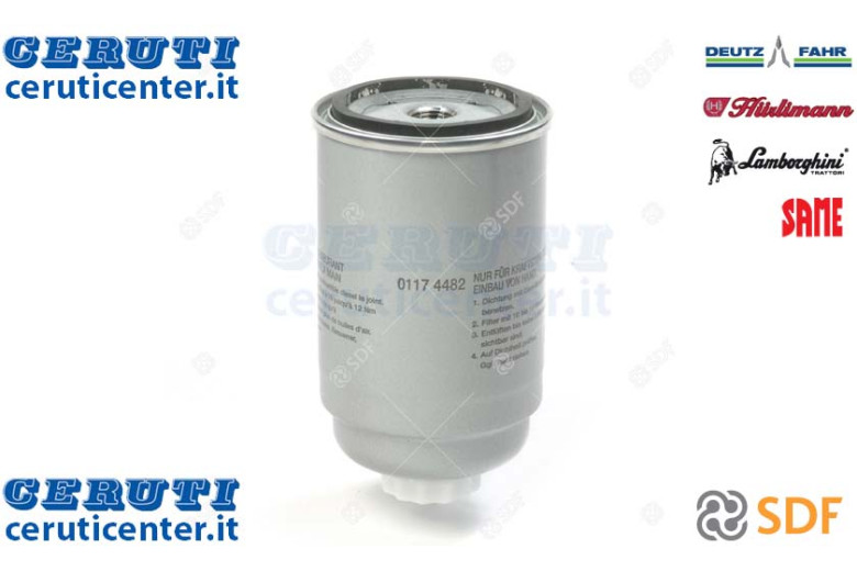 Filtro de combustible Elemento SDF - Original - 01174482