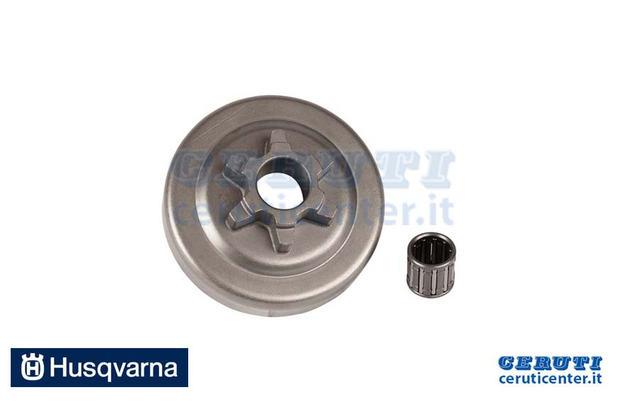 Pignone 3/8 '' 6 Dientes C / Jaula - Original Husqvarna - 525 615 301