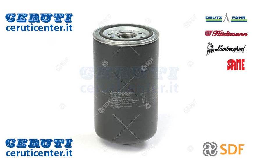 Elemento Filtrante Olio Idraulico - Originale SDF - 04310852