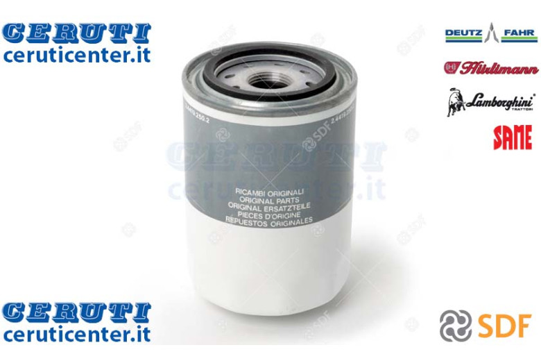 Elemento Filtrante Olio Idraulico - Originale SDF - 2.4419.250.2