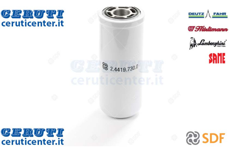 Hydraulic Oil Filter Element - Original SDF - 2.4419.730.0