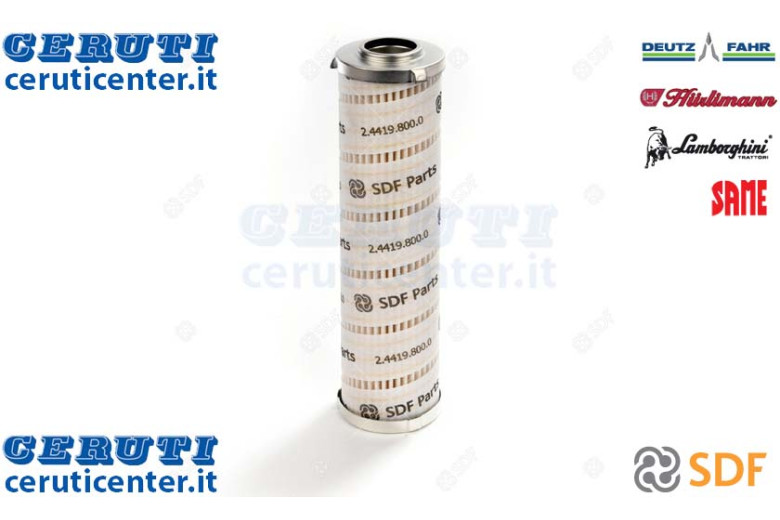 Hydraulique Filtre à huile Element - SDF Original - 2.4419.800.0