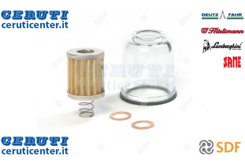 Elemento Prefiltro Combustibile - Originale SDF - 2.4319.220.6