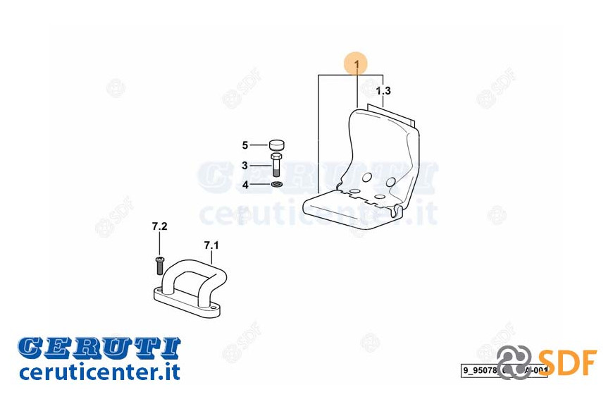 Passenger Seat - Original SDF - 04429765.4 / 10