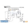 Exhaust silencer - Original SDF - 04385384