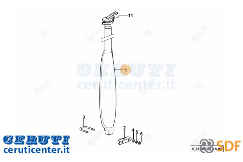 Abgasschalldämpfer - Original SDF - 0.446.5630.3/30