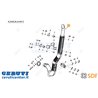 Exhaust pipe - Original SDF - 0.029.4566.4