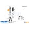 Exhaust pipe - Original SDF - 0.027.8381.3