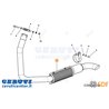 Auspuffrohr - Original SDF - 0.022.0384.4