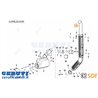 Exhaust pipe - Original SDF - 0.017.2086.4/10