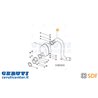 Exhaust pipe - Original SDF - 0.011.5948.3