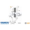 Auspuffrohr - Original SDF - 0.011.9141.4