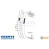 Exhaust pipe - Original SDF - 0.011.0284.4