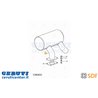 Exhaust silencer - Original SDF - 0.010.5595.4/30