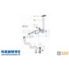 Exhaust pipe - Original SDF - 0.009.9398.2