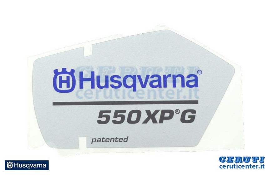 550Xpg Etikett - Original Husqvarna - 523 083 204