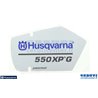 Etichetta 550Xpg - Originale Husqvarna - 523083204
