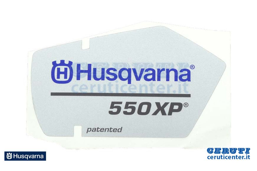 Etichetta 550Xp - Originale Husqvarna - 523083203