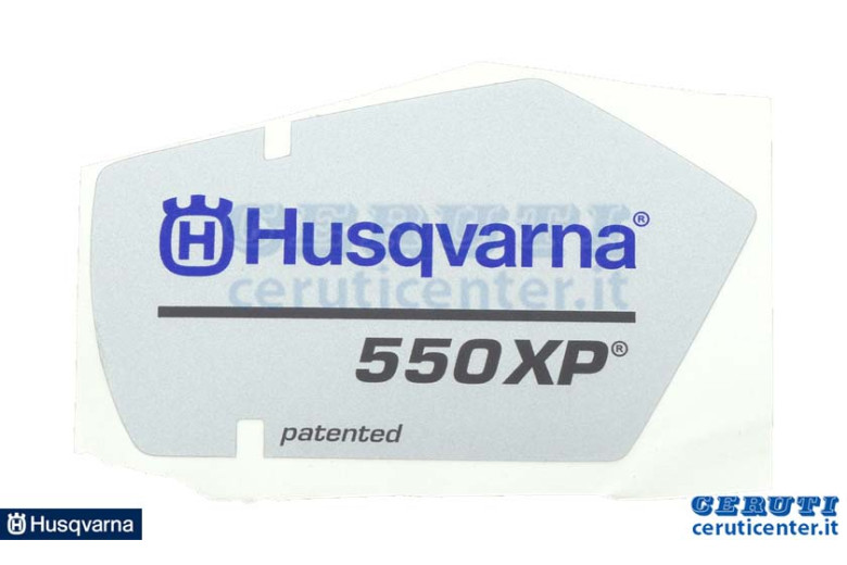 Etichetta 550Xp - Originale Husqvarna - 523083203