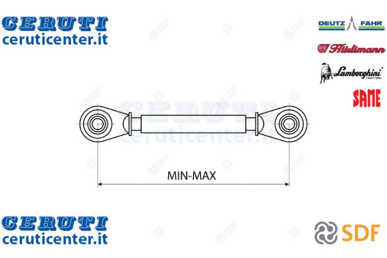 Tercer punto mecánica SDF - Original - 0.022.4482.4
