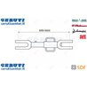 Tipo vertical ajustable SDF - Original - 0.010.4778.4