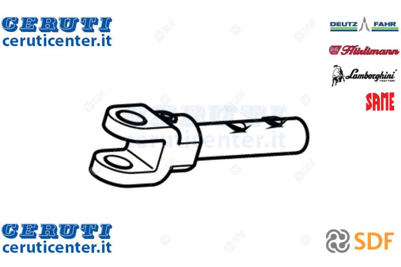 Threaded rod stabilizer - Original SDF - 0.010.5217.3/10