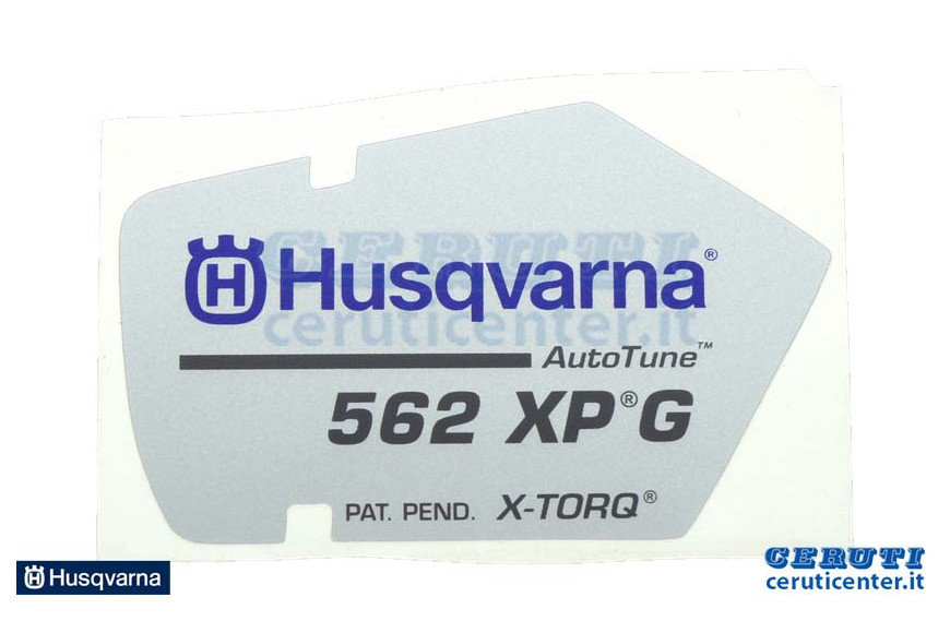 Calcomanía 562 XPG - Original Husqvarna - 523 035 606