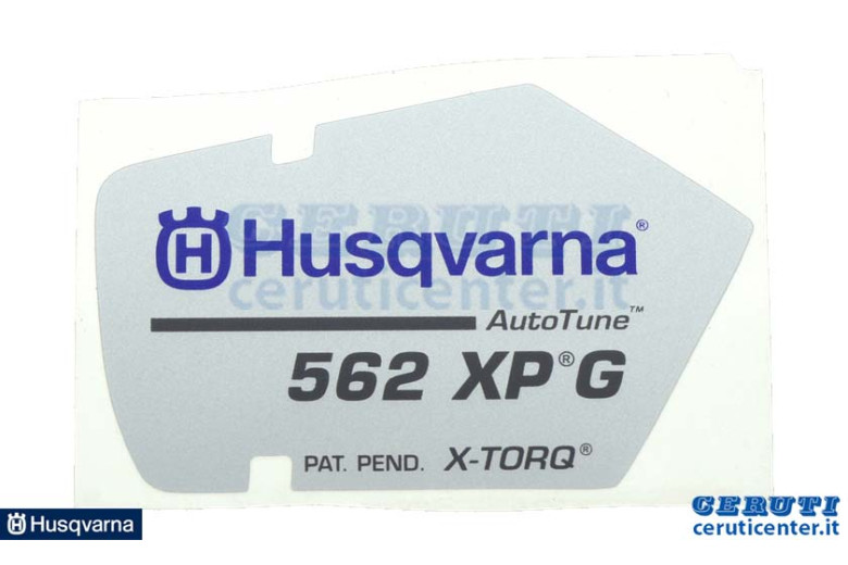 Calcomanía 562 XPG - Original Husqvarna - 523 035 606