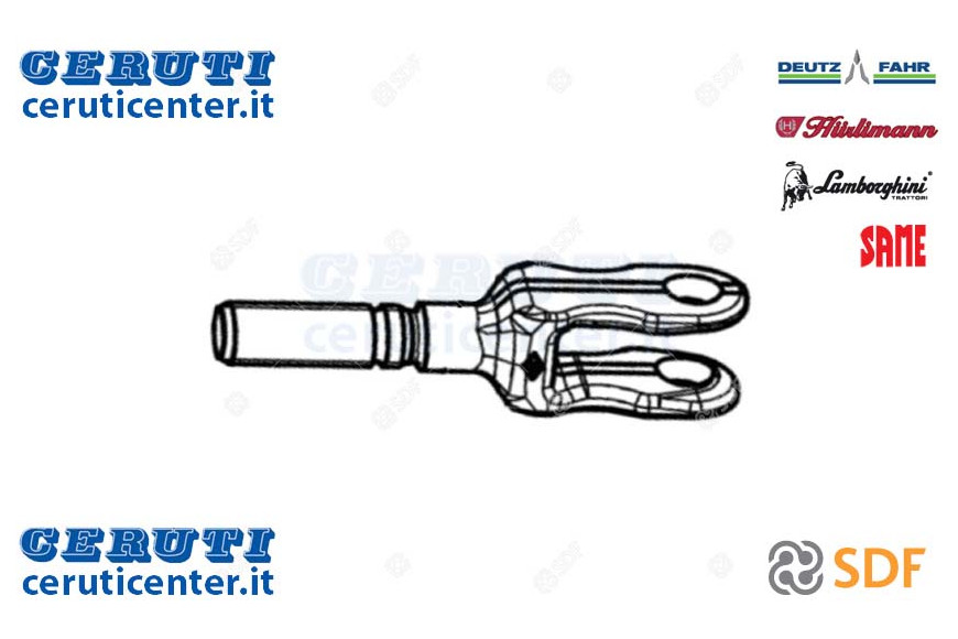 stabilisateur de tige filetée SDF - Original - 0.900.1413.6