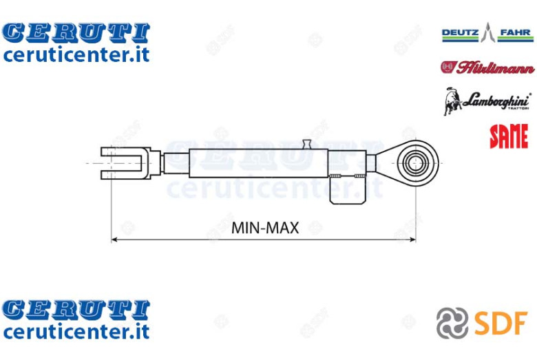 Adjustable Lateral Stabilizer - Original SDF - 0.96050.58.6