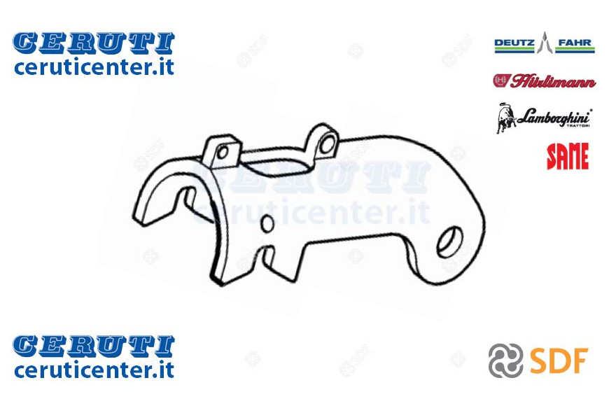 Lock Stabilizer Cover - Original SDF - 04396777