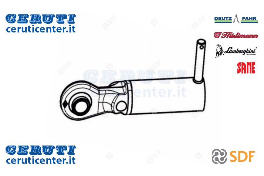 Threaded rod stabilizer - Original SDF - 0.900.1414.9