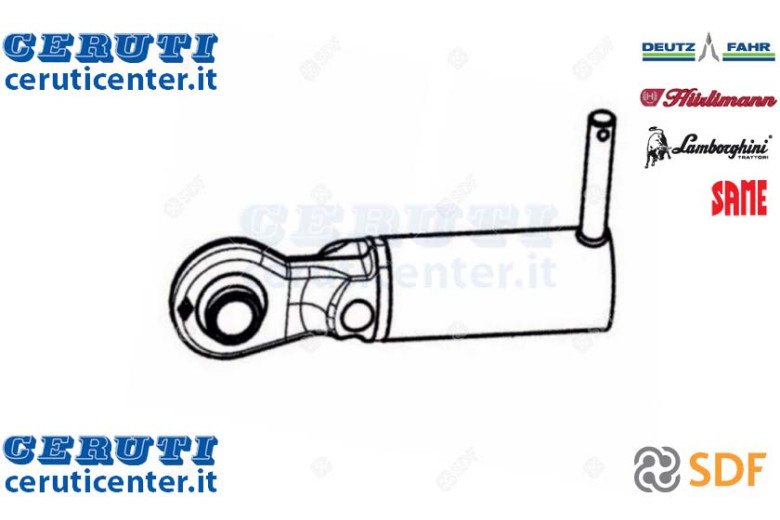 Threaded rod stabilizer - Original SDF - 0.900.1599.6