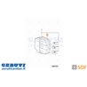 Luz de cristal SDF - Original - 0.900.0075.3