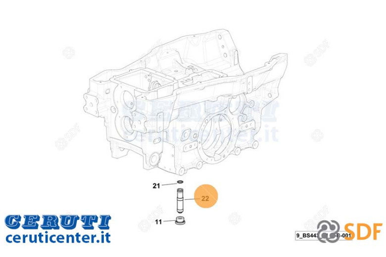 Hydraulic Oil Filter Element - Original SDF - 0.024.8851.2