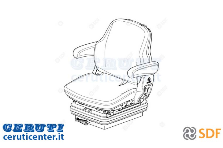 Driver Seat - Original SDF - 0.019.4952.4