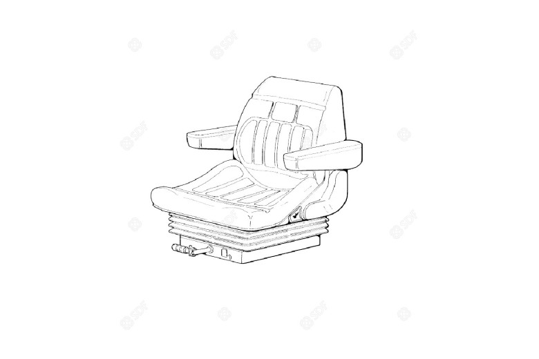 Asiento del conductor, SDF - Original - 0.010.2076.1