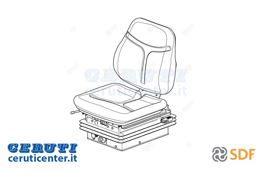 Driver Seat - Original SDF - 0.014.7066.4/10