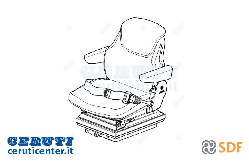 Driver Seat - Original SDF - 0.013.7685.4/10