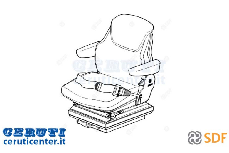 Driver Seat - Original SDF - 0.013.7685.4/10
