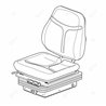 Sedile Conducente - Originale SDF - 0.014.7067.4/10