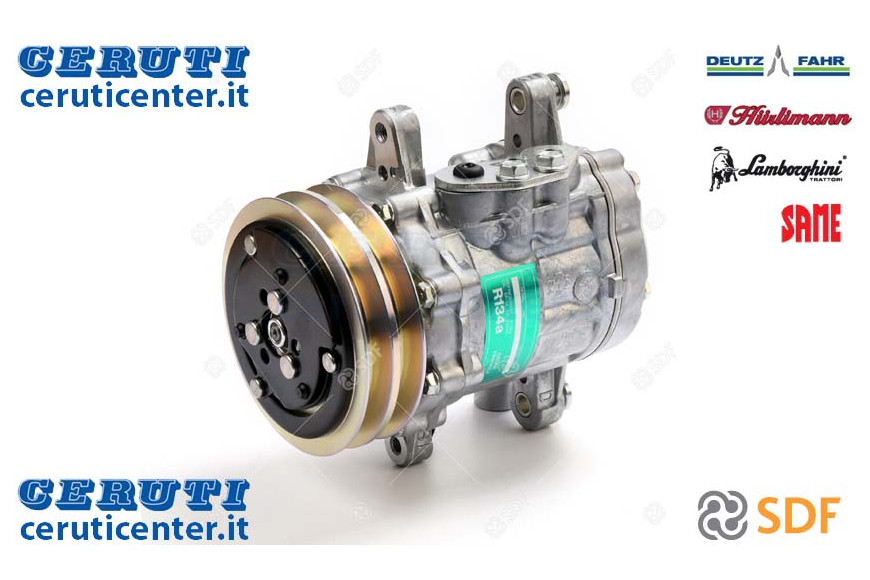 Compresor de aire acondicionado 100cc SDF - Original - 0.007.7197.4