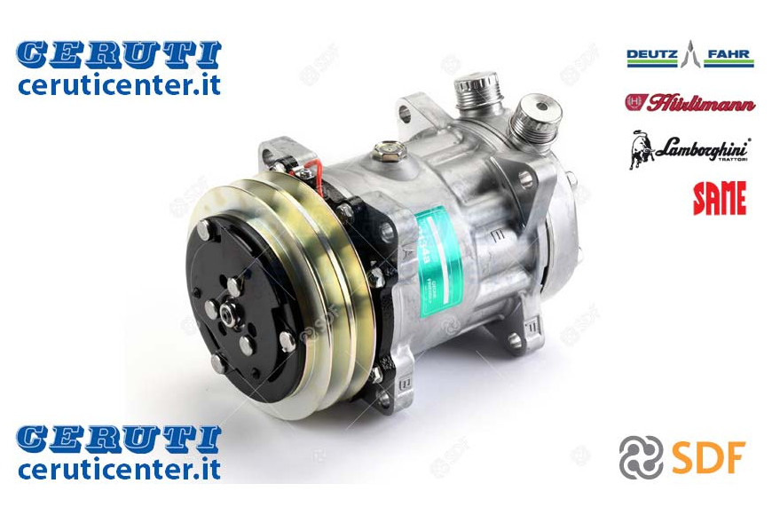 Air Conditioning Compressor 135cc - Original SDF - 0.009.7660.4