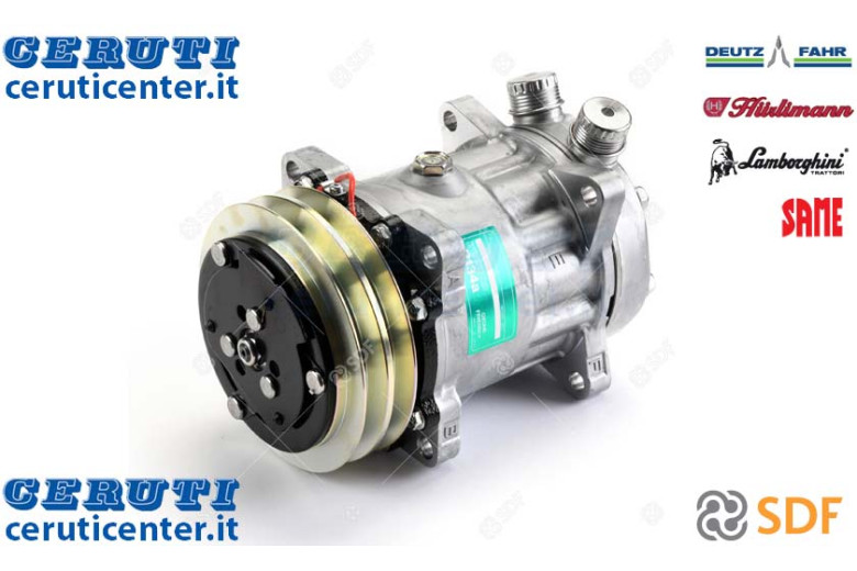 Air Conditioning Compressor 135cc - Original SDF - 0.009.7660.4