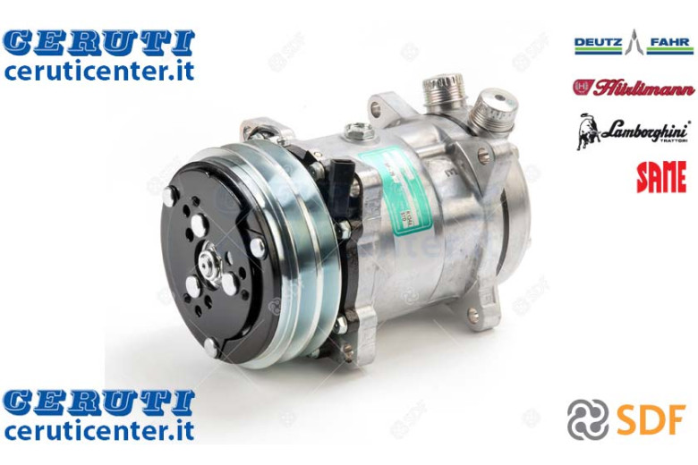 Air Conditioning Compressor 175cc - Original SDF - 0.010.1318.4
