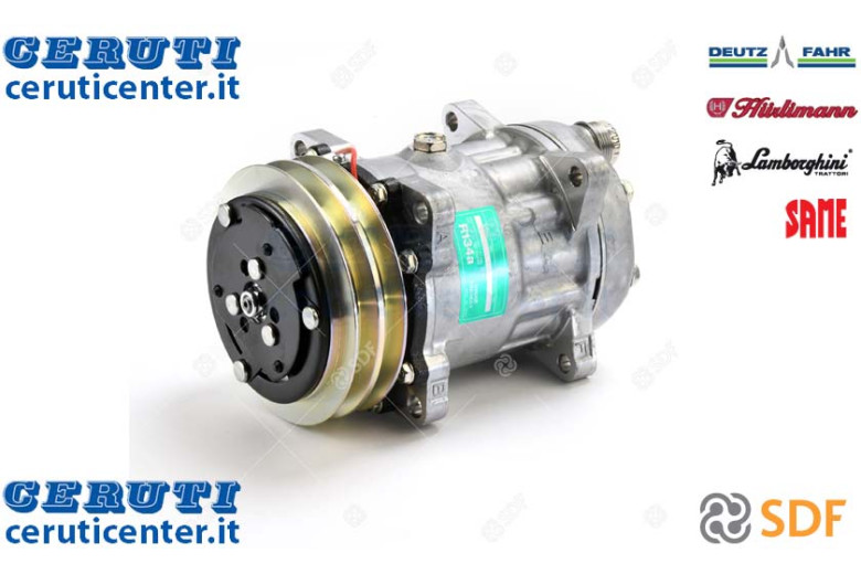 Air Conditioning Compressor 210cc - Original SDF - 0.011.0323.4/10