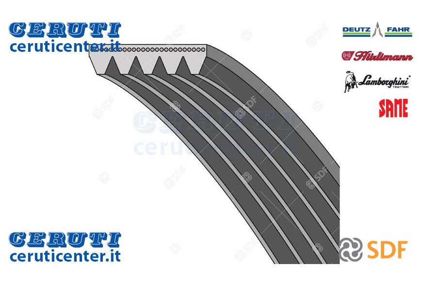Strap Mm 1020 - Original SDF - 2.4119.200.0