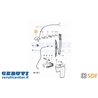 Motore Tergicristallo - Originale SDF - 2.9019.100.0/20