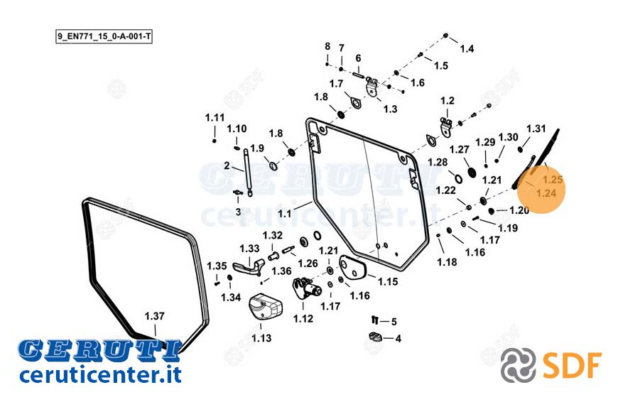 Wischerarm - Original SDF - 0.030.3277.4
