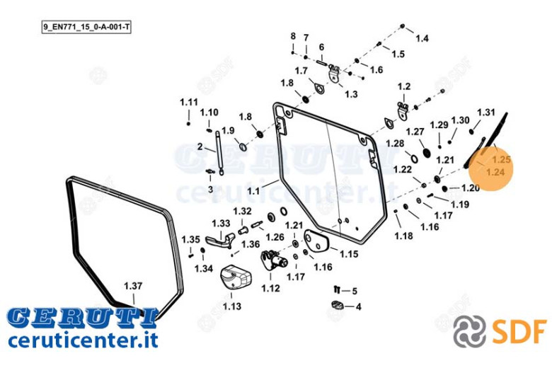 Wiper Arm - Original SDF - 0.030.3277.4